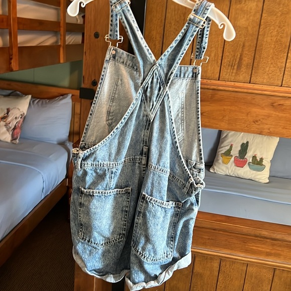 Free people ziggy overall shorts - Picture 2 of 3
